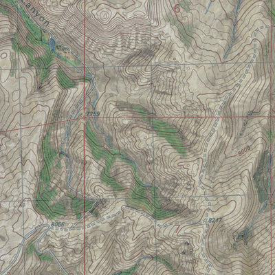 WY-COAL MINE RIDGE: GeoChange 1975-2012 Preview 3