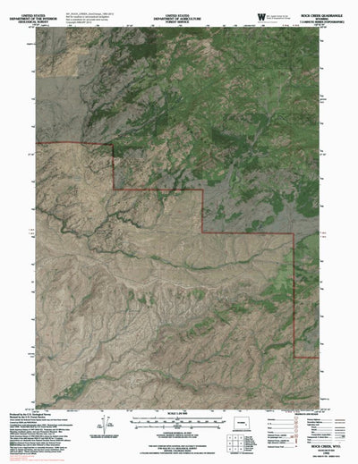 WY-ROCK CREEK: GeoChange 1963-2012 Preview 1