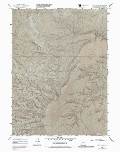 WY-RUBY KNOLLS: GeoChange 1965-2012 Preview 1