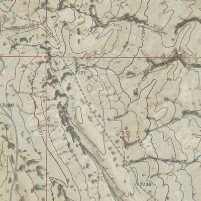 WY-CO-CHICKEN CREEK SE: GeoChange 1975-2012 Preview 2
