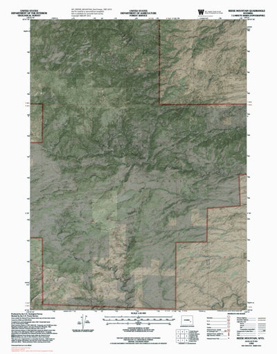 WY-REESE MOUNTAIN: GeoChange 1967-2012 Preview 1