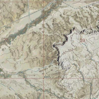 WY-FORT LA CLEDE NE: GeoChange 1957-2012 Preview 2