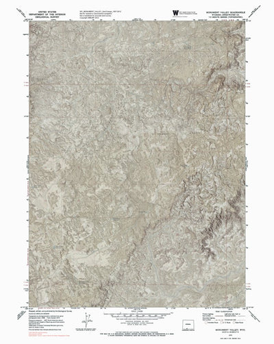 WY-MONUMENT VALLEY: GeoChange 1957-2012 Preview 1