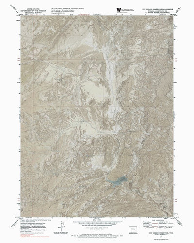 WY-COW CREEK RESERVOIR: GeoChange 1957-2012 Preview 1