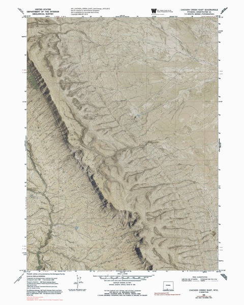 WY-CHICKEN CREEK EAST: GeoChange 1975-2012 Preview 1
