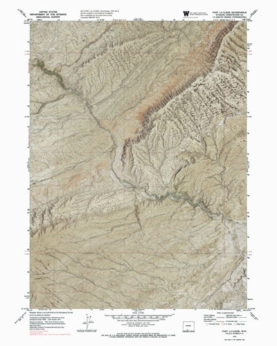 WY-FORT LA CLEDE: GeoChange 1957-2012 Preview 1