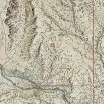 WY-FORT LA CLEDE: GeoChange 1957-2012 Preview 2