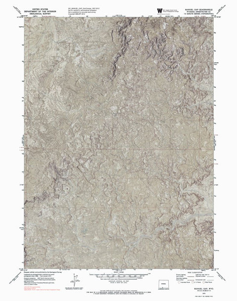 WY-MANUEL GAP: GeoChange 1957-2012 Preview 1