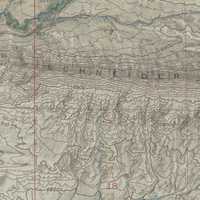 WY-SCHNEIDER RIDGE: GeoChange 1949-2012 Preview 2