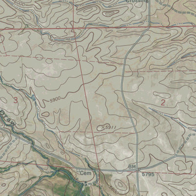 WY-HERMIT ROCK: GeoChange 1963-2012 Preview 2