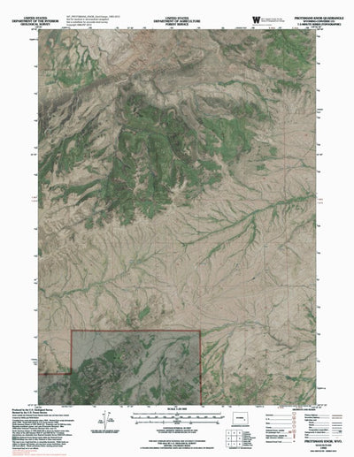 WY-PROTSMANS KNOB: GeoChange 1963-2012 Preview 1