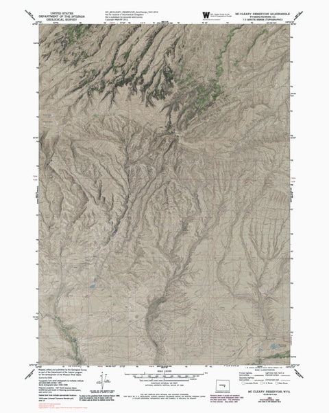 WY-MCCLEARY RESERVOIR: GeoChange 1951-2012 Preview 1