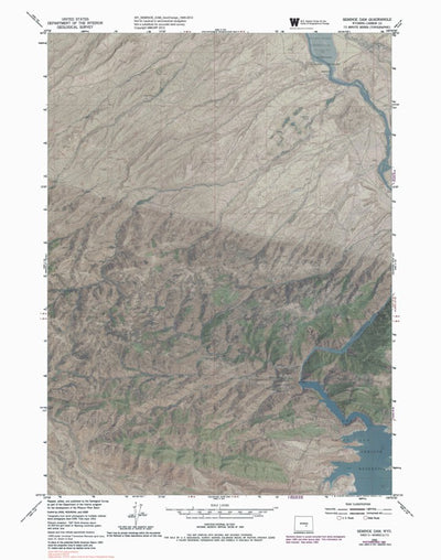 WY-SEMINOE DAM: GeoChange 1949-2012 Preview 1