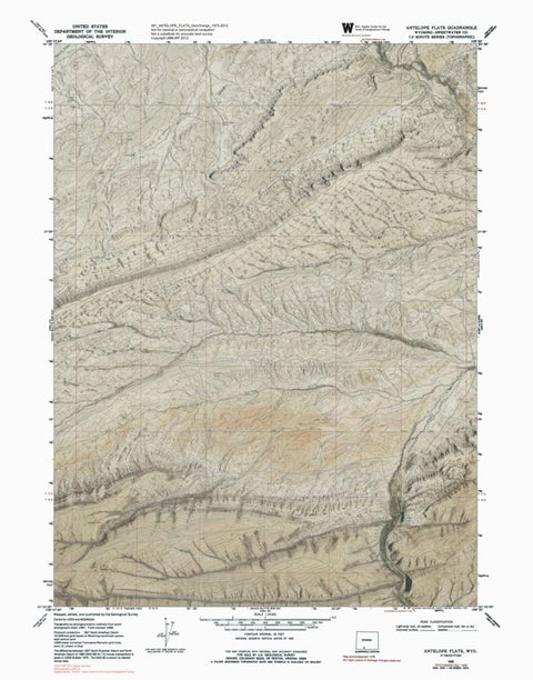 WY-ANTELOPE FLATS: GeoChange 1975-2012 Preview 1