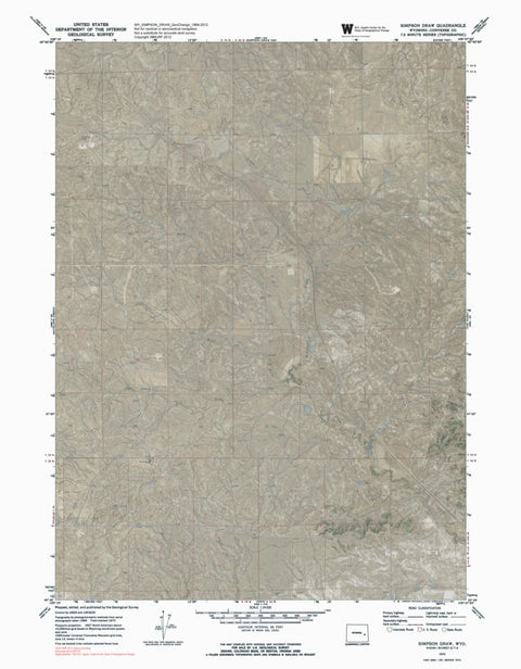 WY-SIMPSON DRAW: GeoChange 1969-2012 Preview 1