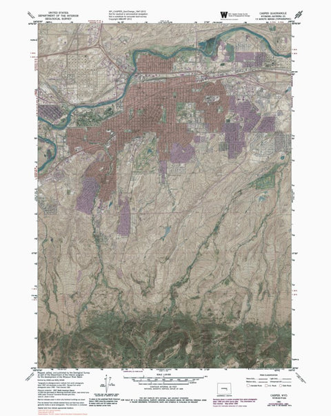 WY-CASPER: GeoChange 1947-2012 Preview 1