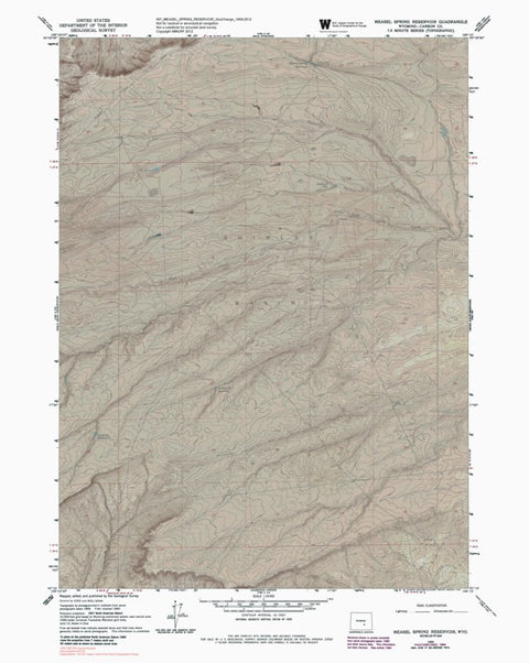 WY-MEASEL SPRING RESERVOIR: GeoChange 1959-2012 Preview 1