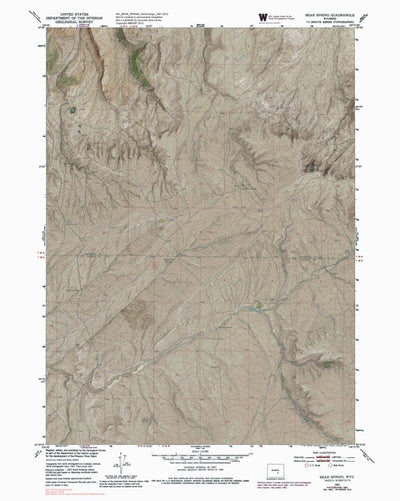 WY-BEAR SPRING: GeoChange 1947-2012 Preview 1