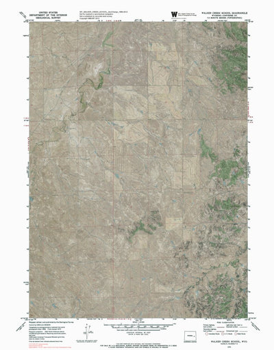 WY-WALKER CREEK SCHOOL: GeoChange 1969-2012 Preview 1