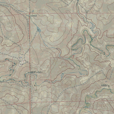 WY-SIMPSON DRAW NW: GeoChange 1969-2012 Preview 2