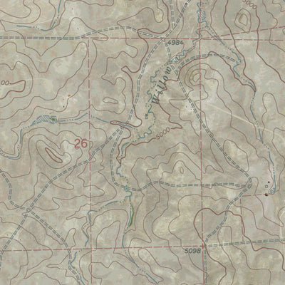 WY-SIMPSON DRAW NW: GeoChange 1969-2012 Preview 3