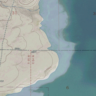WY-PATHFINDER RESERVOIR NW: GeoChange 1947-2012 Preview 2