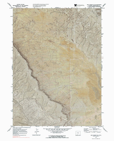 WY-RED DESERT SE: GeoChange 1975-2012 Preview 1