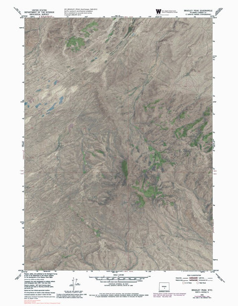 WY-BRADLEY PEAK: GeoChange 1949-2012 Preview 1