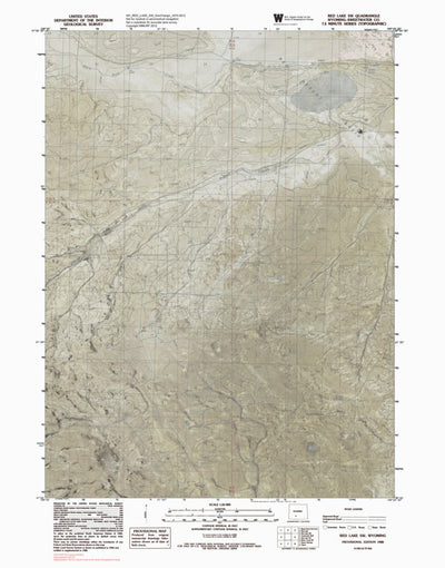 WY-RED LAKE SW: GeoChange 1975-2012 Preview 1