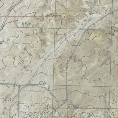 WY-RED LAKE SW: GeoChange 1975-2012 Preview 2