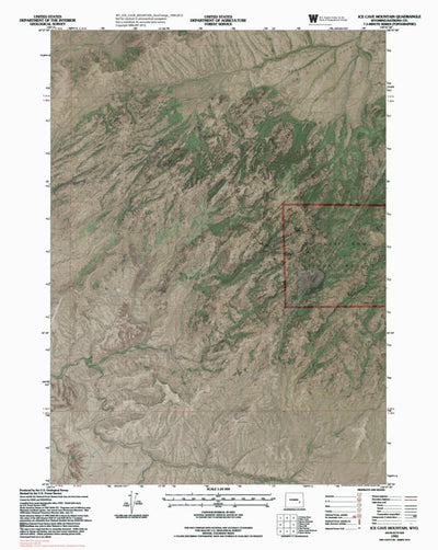 WY-ICE CAVE MOUNTAIN: GeoChange 1959-2012 Preview 1