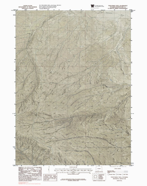 WY-TWELVEMILE WELL: GeoChange 1965-2012 Preview 1