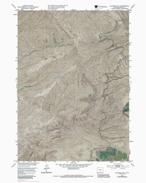 WY-CLARKSON HILL: GeoChange 1947-2012 Preview 1
