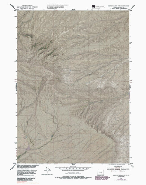 WY-BENTON BASIN NE: GeoChange 1946-2012 Preview 1