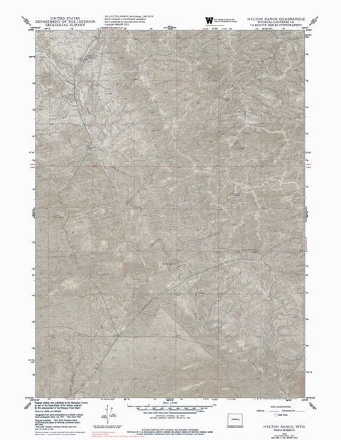 WY-HYLTON RANCH: GeoChange 1947-2012 Preview 1