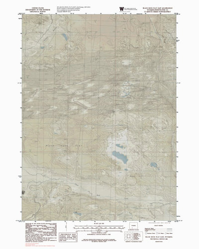 WY-BLACK ROCK FLAT EAST: GeoChange 1957-2012 Preview 1