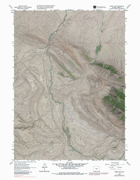 WY-MUDDY GAP: GeoChange 1960-2012 Preview 1