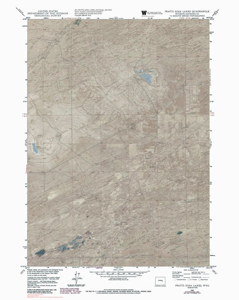 WY-PRATTS SODA LAKES: GeoChange 1947-2012 Preview 1