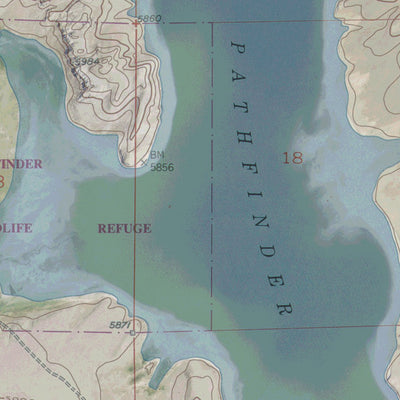 WY-PATHFINDER RESERVOIR SW: GeoChange 1949-2012 Preview 2