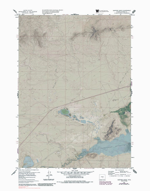 WY-SANFORD RANCH: GeoChange 1954-2012 Preview 1