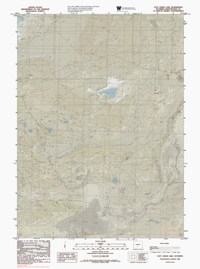 WY-LOST CREEK LAKE: GeoChange 1957-2012 Preview 1