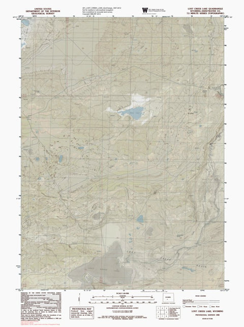 WY-LOST CREEK LAKE: GeoChange 1957-2012 Preview 1