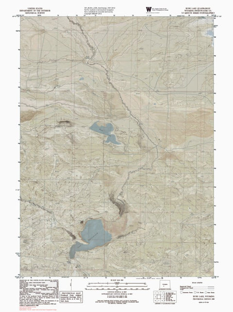 WY-BUSH LAKE: GeoChange 1957-2012 Preview 1