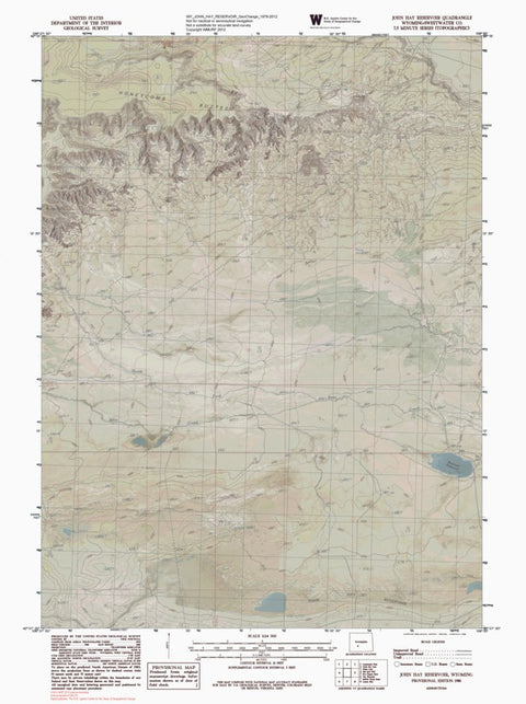 WY-JOHN HAY RESERVOIR: GeoChange 1979-2012 Preview 1