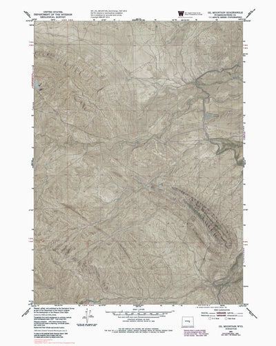 WY-OIL MOUNTAIN: GeoChange 1947-2012 Preview 1