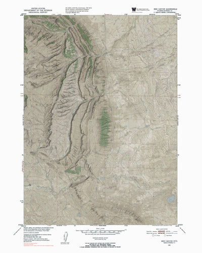 WY-REID CANYON: GeoChange 1947-2012 Preview 1