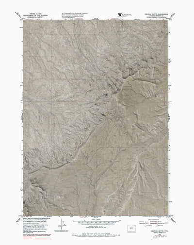 WY-DISHPAN BUTTE: GeoChange 1949-2012 Preview 1