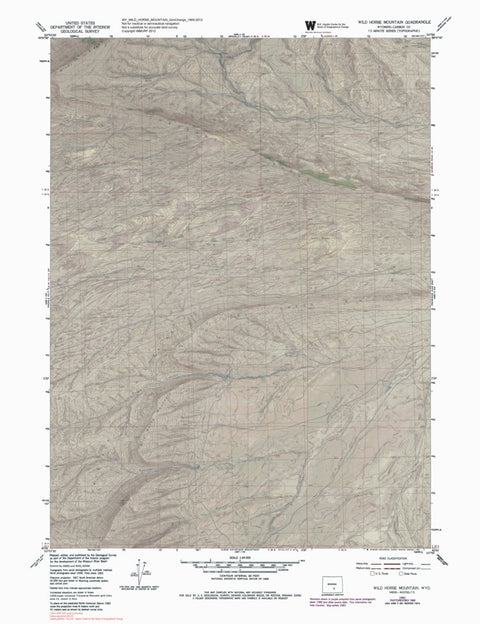 WY-WILD HORSE MOUNTAIN: GeoChange 1949-2012 Preview 1