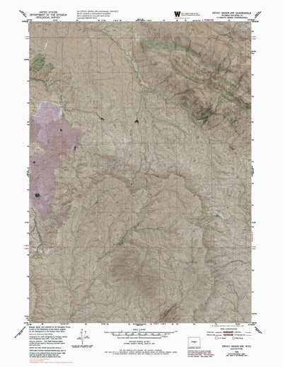 WY-ERVAY BASIN SW: GeoChange 1949-2012 Preview 1