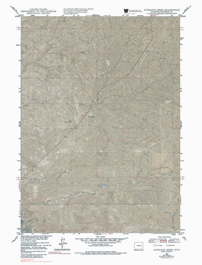 WY-ANTELOPE CREEK: GeoChange 1948-2012 Preview 1